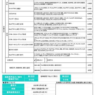 【受講料無料】12月Webデザイナー養成科　受講生募集！の画像