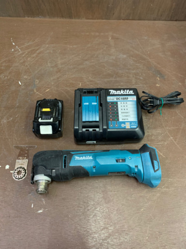 152☆ マキタ　充電式マルチツール　電動工具　TM51D バッテリー×1 充電器付属　動作確認済み