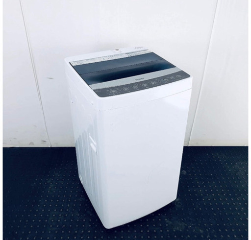 不具合無し】ハイアール 5.5kg 全自動洗濯機ブラックHaier JW-C55A-K 