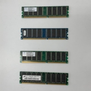【無料】古いメモリ3枚、DDR512MB他