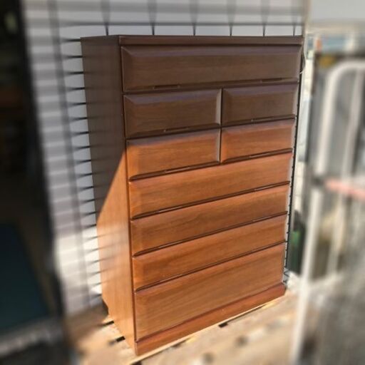 衣類収納 ７段 整理タンス【自社配送は札幌市内限定】タンス たんす チェスト 桐タンス 桐箪笥