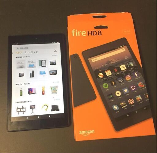 Amazon　Fire HD 8 タブレット (8インチHDディスプレイ) 16GB  <第8世代>