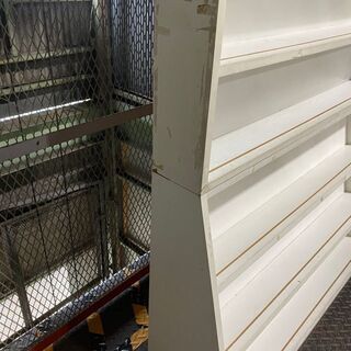 棚 白棚 収納 ラック CD DVD 本 005の画像