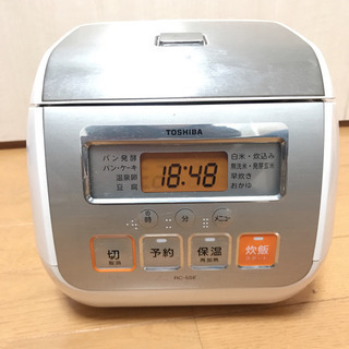 取引中【中古】TOSHIBA 炊飯器　3合炊きの画像