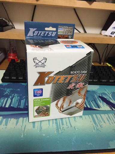 CPUクーラー 虎徹 付属品◯