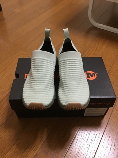 MERRELL メレル レンジレースレス エーシープラス オリーブ色