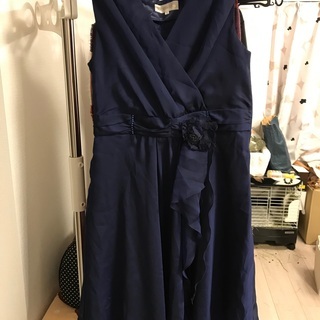 パーティドレス　9号　青