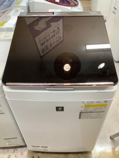 安心の1年間保証付!! 【シャープ　19年製】 縦型洗濯乾燥機【トレファク町田店】