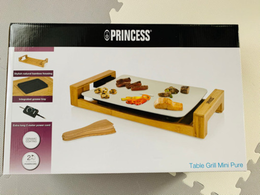 PRINCESS プリンセス テーブルグリル ミニピュア ホットプレート