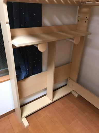 【値下げ】システムベッド　コイズミ　茶色