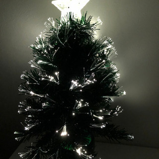 決まりました　中古品ファイバーライトクリスマスツリーの画像