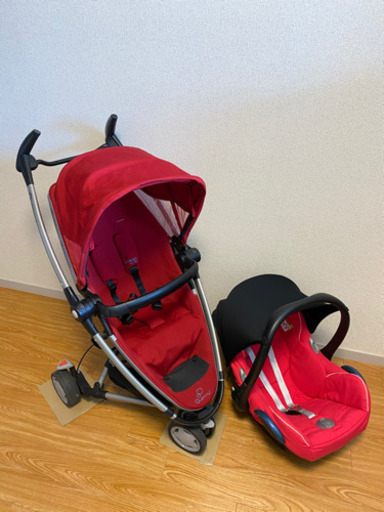 ベビーカー  チャイルドシート クイニーザップエクストラ2  マキシコシ