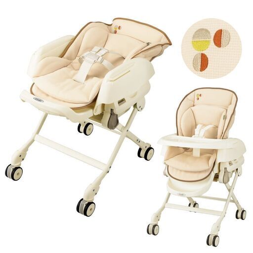 予約確定受付停止　コンビ　ベビー電動スイング　ハイローチェア　ベッド＋スイング＋食事テーブルの１台3役