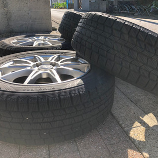 値下げ スタッドレスタイヤ 205/65R16 ホイール付 美品