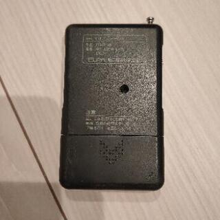 ELPA 携帯ラジオ AM FMの画像