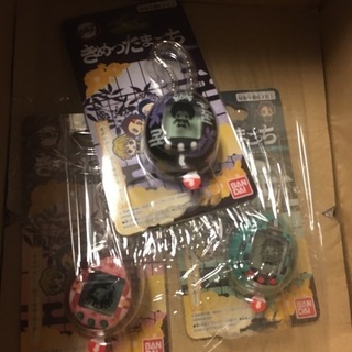きめつたまごっち3点セット、おまけ付き