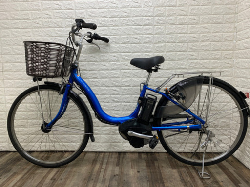 YAMAHA PAS naturaブルー　2015年モデル　8.7 AH 新基準電動アシスト自転車