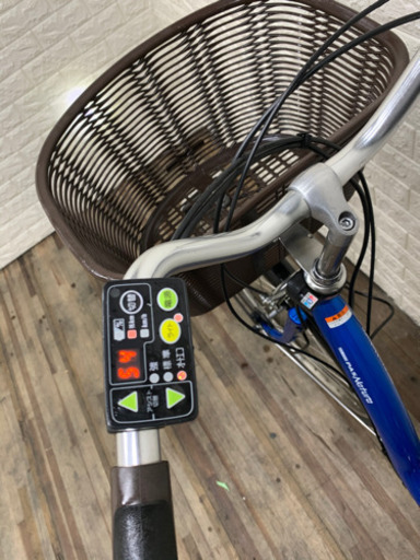 YAMAHA PAS naturaブルー　2015年モデル　8.7 AH 新基準電動アシスト自転車　