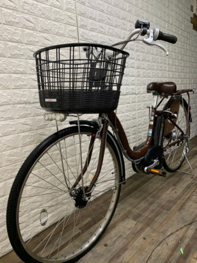 ブリジストン　assista ブラウン新基準　電動アシスト自転車