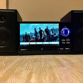 9インチ 液晶付きDVDコンポ 【送料込】の画像