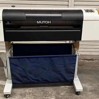 MUTOH 武藤工業 CAD用インクジェットプロッタ RJ-901X 引き取り又は配達 大型インクジェットプリンター 動作確認済み 定価368,000円の画像