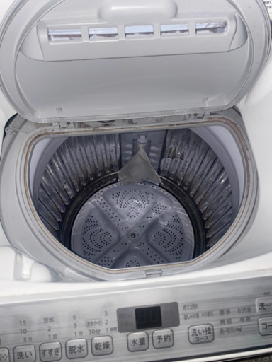 洗濯機 シャープ 使用1年 ES-TX5C-S　洗濯乾燥機　(洗濯5.5kg)　シルバー系