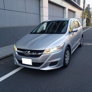 ストリーム1.8Ｘ　ＨＤＤナビＰＫＧ　Ｈ21後期モデル　車検4年6月　走行89000キロ　純正ＨＤＤナビ＆フルセグＴＶ　カラーバックカメラ　キセノンの画像