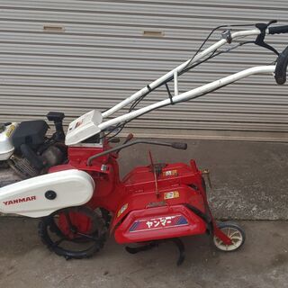 鹿児島発　ヤンマー　3馬力　ガソリンエンジン二輪管理機　HK3　ハンドル反転　ロータリーカバー開閉の画像
