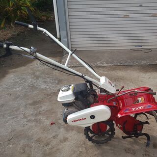 鹿児島発　ヤンマー　3馬力　ガソリンエンジン二輪管理機　HK3　ハンドル反転　ロータリーカバー開閉の画像