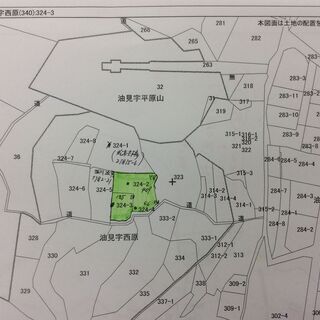 宅地介在山林　約２００坪　格安にて - 不動産