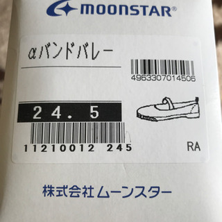 ムーンスター　上靴 24.5の画像