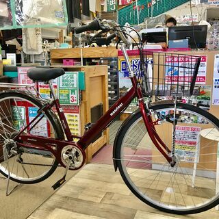 丸石 monsieur 27インチシティサイクル