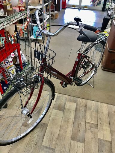 丸石 monsieur 27インチシティサイクル