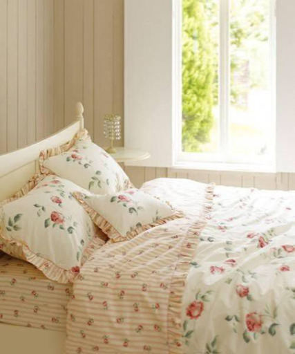 【ローラアシュレイ】掛け布団シーツ　敷布団シーツ　お得セット