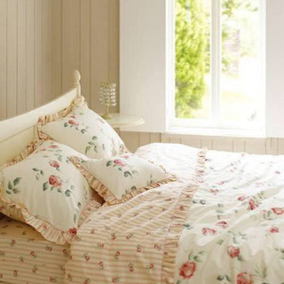 未使用　ローラアシュレイ　デュペカバー　ボックスシーツ ローラアシュレイ】掛け布団シーツ 敷布団シーツ お得セット