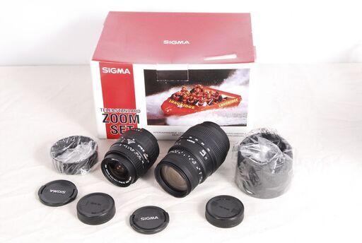 3611 SIGMA TELE \u0026 STANDARD ZOOM SET NIKON用 28-80mm F3.5-5.6Ⅱ MACRO 70-300mm F4-5.6 愛知県岡崎市 直接引取可