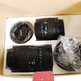 3611 SIGMA TELE & STANDARD ZOOM SET NIKON用 28-80mm F3.5-5.6Ⅱ MACRO 70-300mm F4-5.6 愛知県岡崎市 直接引取可の画像