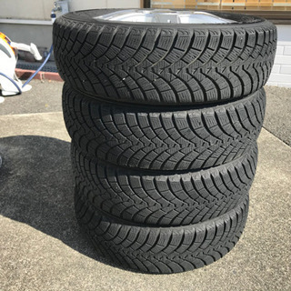 【軽自動車用】スタッドレスタイヤ(2018)＆ホイール 155/65R13 73Sの画像