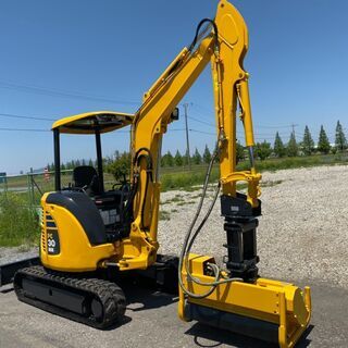 コマツ PC30MR-3 ミニ油圧ショベル 3tクラス ユンボ 倍速 ロング