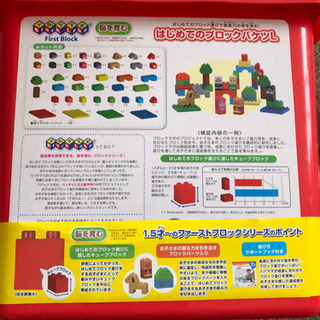 知育　アンパンマン　はじめてのブロックバケツLの画像