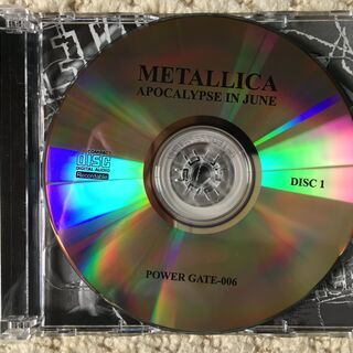 METALLICA / APOCALYPSE IN JUNE (CDR＋DVDR)の画像