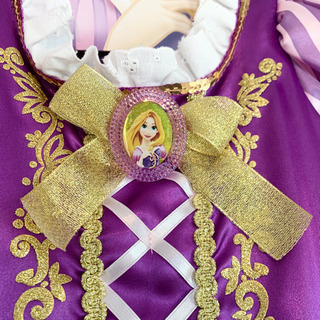 【仮装 ハロウィン お姫様】ラプンツェル ドレス 100〜110cmの画像