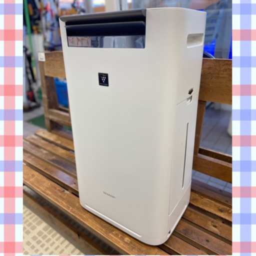 12/22SHARP/シャープ 加湿空気清浄機 KI-JS70-W 2019年製