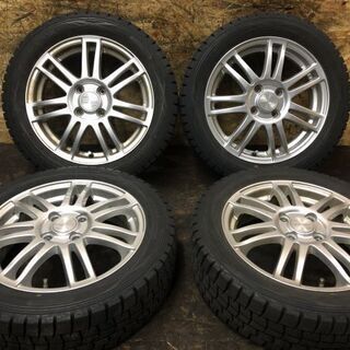 【DUNLOP WINTER MAXX WM01 165/60R15】スタッドレス【MACBES MA7 社外 15インチ 4.5J4HPCD100+45】バリ溝 ハスラー等　(VTL221) クレジットカード QR決済可能