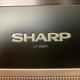 SHARP AQUOS 26インチTV