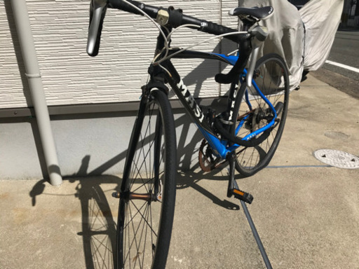 (売買終了)ロードバイク　多数傷あり　　　付属　ロードバイク専用空気入れ