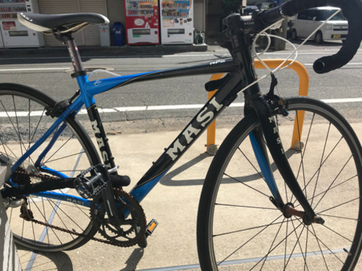(売買終了)ロードバイク　多数傷あり　　　付属　ロードバイク専用空気入れ