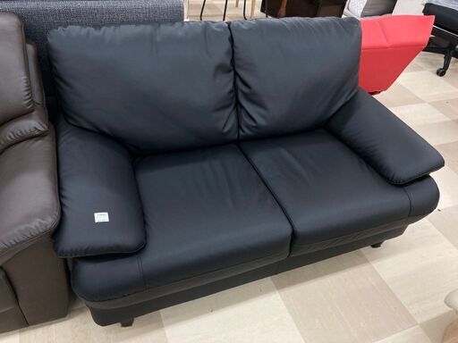 ニトリ Nシールド ２人掛けソファー ブラック