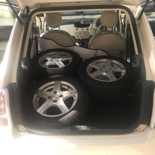【売却済】フィアット500 1.2 ラウンジ　⭐︎車検R4年3月迄の画像