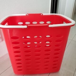 受渡者決定！洗濯かごの画像